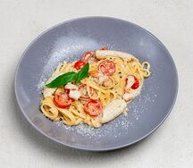Лингвини с морепродуктами