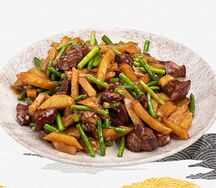 Картофель с беконом