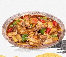 Картофель со свининой