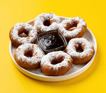 Пончики в сахарной пудре