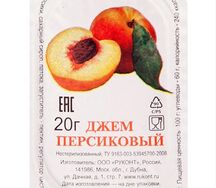 Джем персиковый
