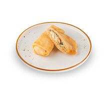 Блинчики с курицей и грибами