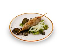 Люля-кебаб из курицы и свинины