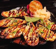 Мидии, запеченные с сыром