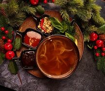 Фо Бо с нежной телятиной и лапшой удон