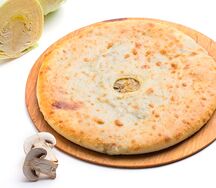 Осетинский пирог с капустой и грибами