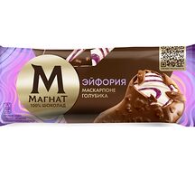 Магнат мороженое эскимо в шоколаде Эйфория Маскарпоне-Голубика