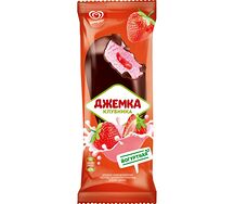 Эскимо йогуртное в глазури Джемка Клубника