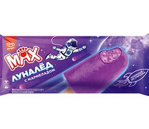 Max Луналёд фруктовый лед со вкусом земляники и с мармеладом бабл-гам