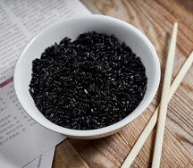 Рис паровой черный