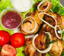 Шашлык из куриной голени
