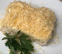 Салат снежок