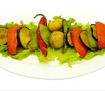 Овощи на мангале