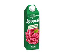Сок Добрый Малина-яблоко-черноплодная рябина