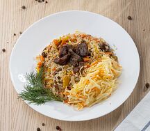 Плов с говядиной