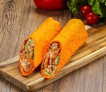 Шаурма в сырном лаваше с курицей XXL