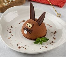 Пирожное заяц