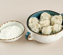 Пельмени с курицей
