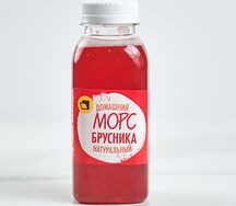Морс брусничный