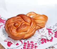 Булочка с сахаром