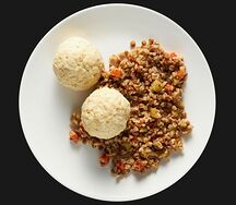 Ежики куриные с гречкой