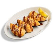 Запеченные мидии под соусом яки