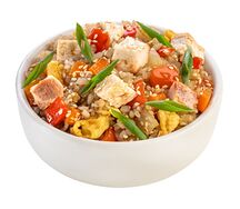 Тяхан с курицей