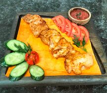 Шашлык из куриного бедра