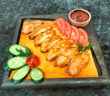 Шашлык из куриных крыльев
