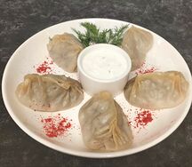 Манты с мясом