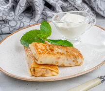 Блины с мясом