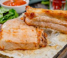 Шашлык из cвинoй корейки