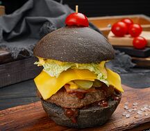 Black Burger с курицей