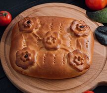 Пирог с куриным филе