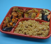 Комбо с рисом и говядиной