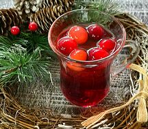 Чай Клубничный с клюквой