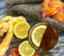 Чай Имбирный с медом и лимоном