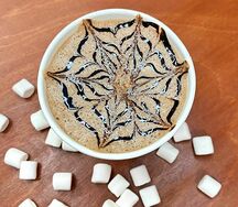 Какао с зефиром