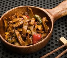 Кальмар в соевой пасте