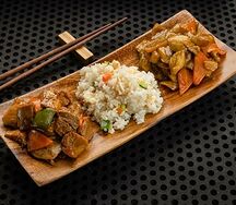 Китайка- сет с рисом, Чи Сан Чи и обжаренной рулькой