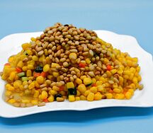 №780 Кукуруза с кедровыми орехами 