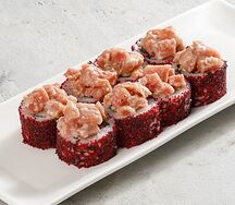 Ролл с тунцом и креветками