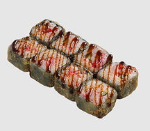 Огненный ролл с креветкой