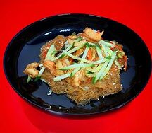 Лапша Wok морской микс