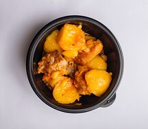 Тушёный картофель с мясом