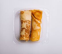Блины с творогом