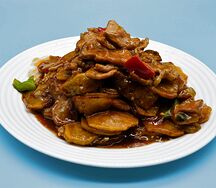 №750 Баклажан с картофелем и свининой  