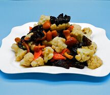 №762 Цветная капуста с грибами