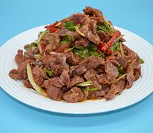 №724 Салат Острые куриные желудки