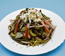 №726 Салат Куриное филе с корнишонами